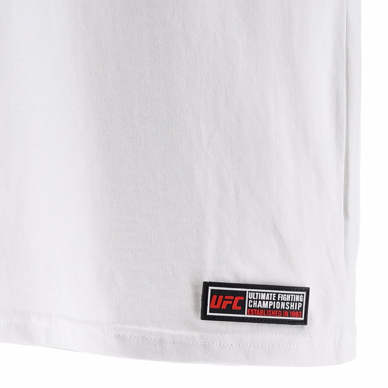 UFC OFFICIAL SHADOW TSHIRT -WHITE